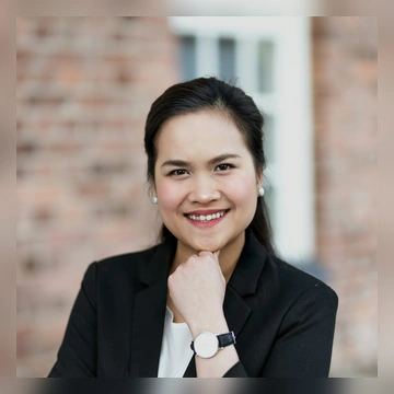Example professional profile portrait